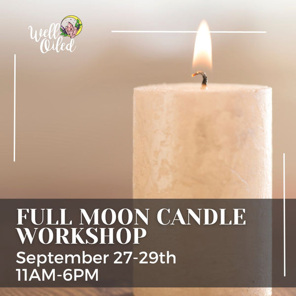 September 27-29th: Full Moon Candle Walk-In Workshop