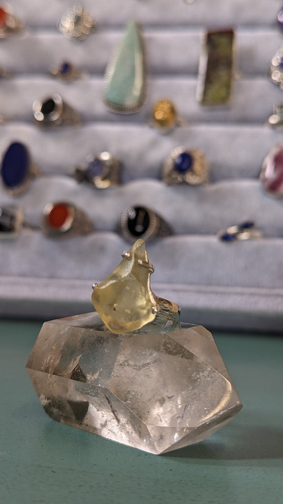 Libyan Glass Ring s.8