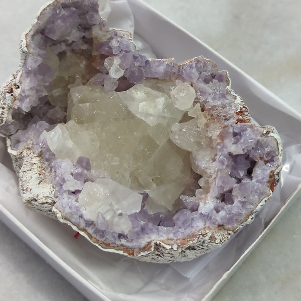 Pink Amethyst Geode