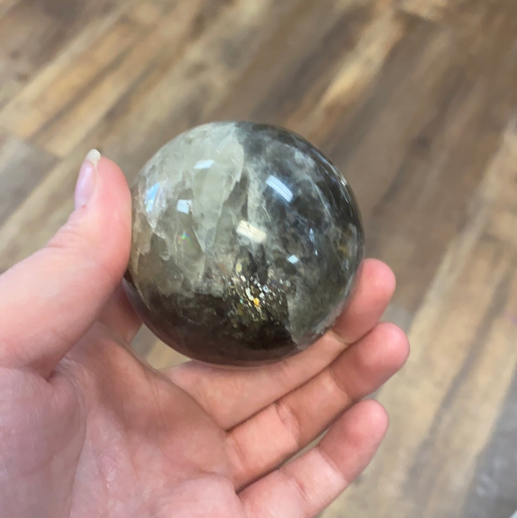 Black Moonstone Sphere